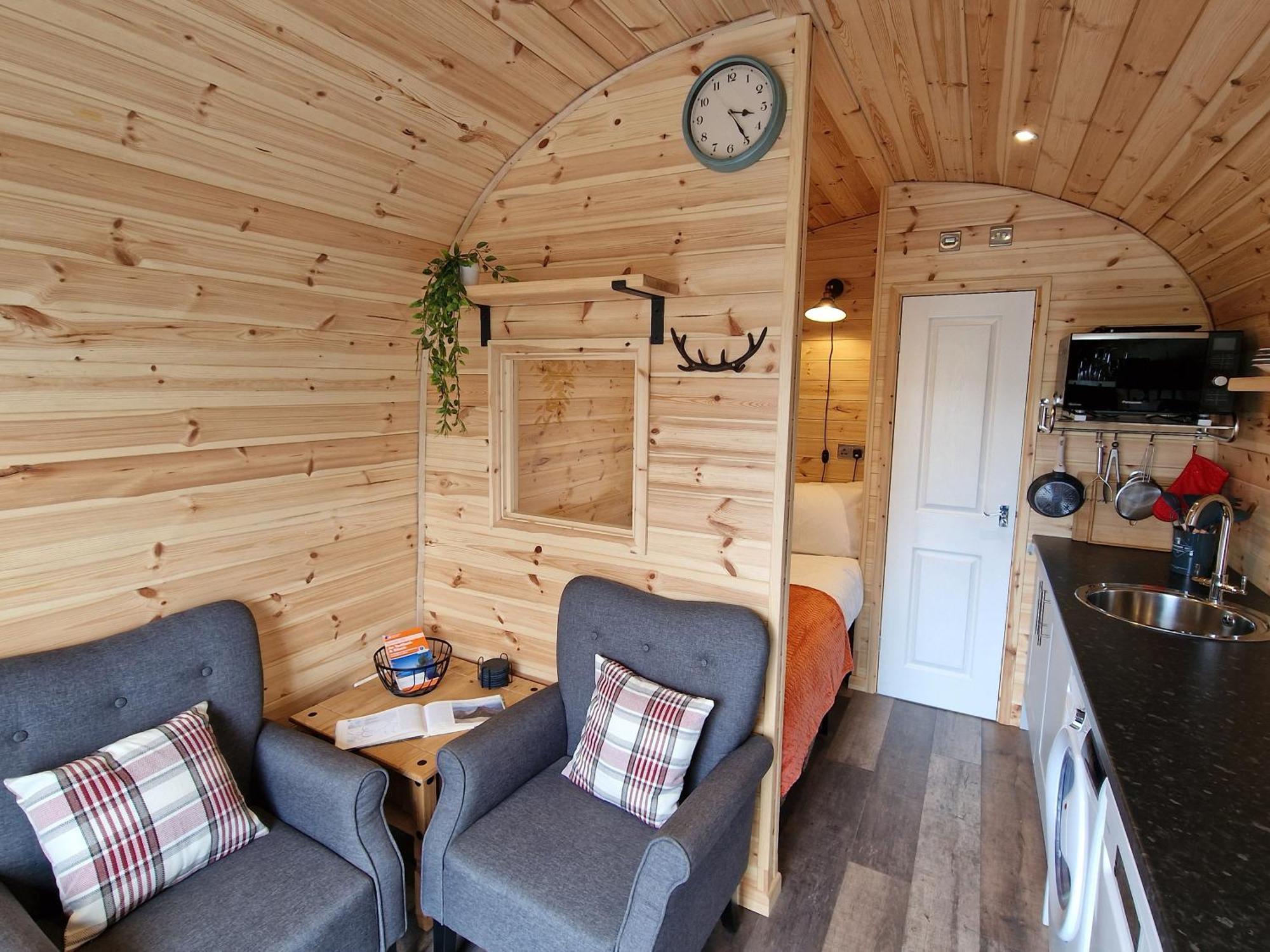 Apartamento Rowan Gorgeous Glamping Hideaway Durnamuck Exterior foto