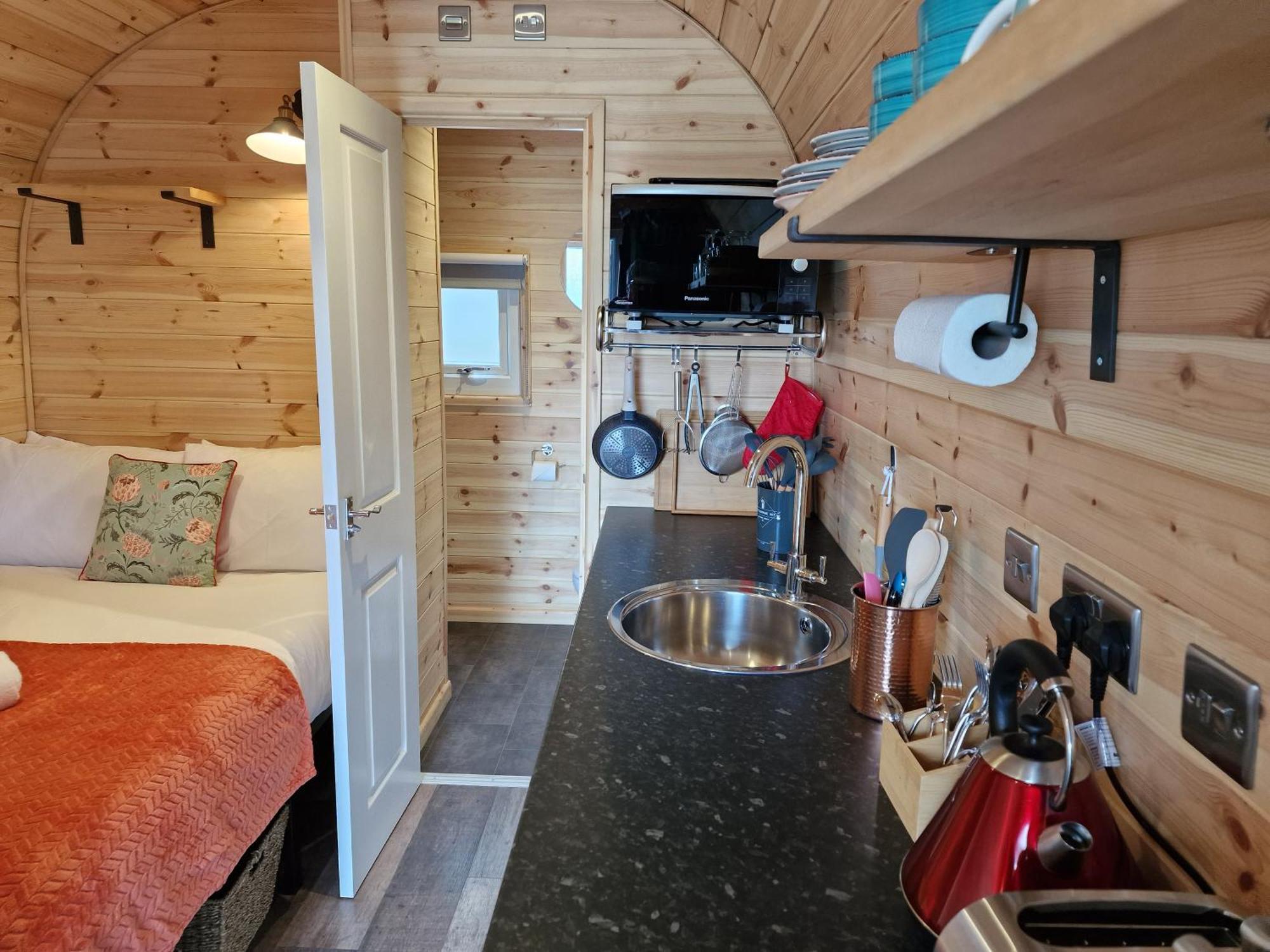 Apartamento Rowan Gorgeous Glamping Hideaway Durnamuck Exterior foto
